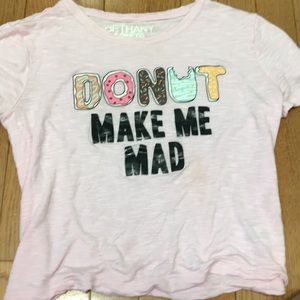 I’m selling this pink shirt that’s in good shape.